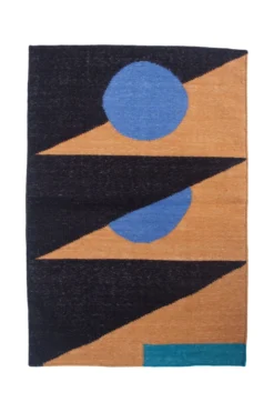 Leah Singh Home Goods Vera Wool Rug - Triangle