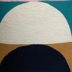 Leah Singh Home Goods Viola Wool Throw Pillow Cover - Ochre