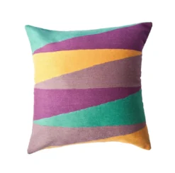Leah Singh Zimbabwe Summer Landscape Wool Pillow Cover Home Goods
