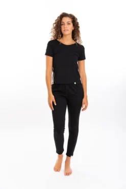 Leena & Lu Best Sellers Pima Pants - Black 13 Leena & Lu Best Sellers Pima Pants - Black
