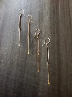 L.Greenwalt Jewelry Best Sellers Sleek Quill Earrings