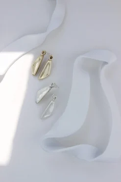 L.Greenwalt Jewelry Abalone Post Earrings