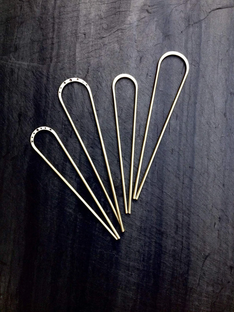 L.Greenwalt Jewelry Best Sellers Brass Hair Pin 3 L.Greenwalt Jewelry Best Sellers Brass Hair Pin