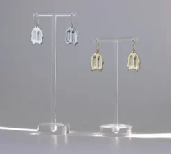 L.Greenwalt Jewelry Christmas Cactus Earrings Special Occasion