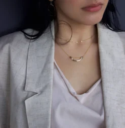 L.Greenwalt Jewelry Best Sellers Simple Rainbow Necklace