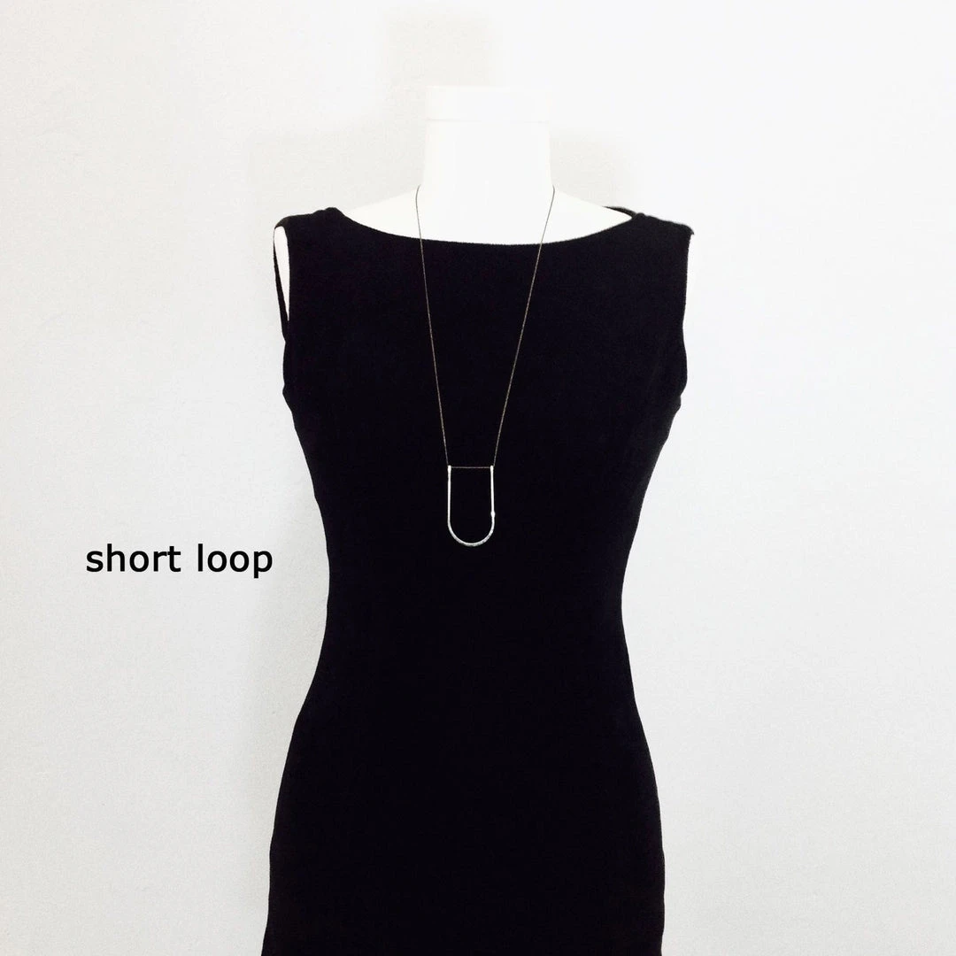 L.Greenwalt Jewelry Layering Shapes Necklace 4 L.Greenwalt Jewelry Layering Shapes Necklace