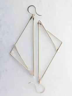 L.Greenwalt Jewelry Fox Earrings