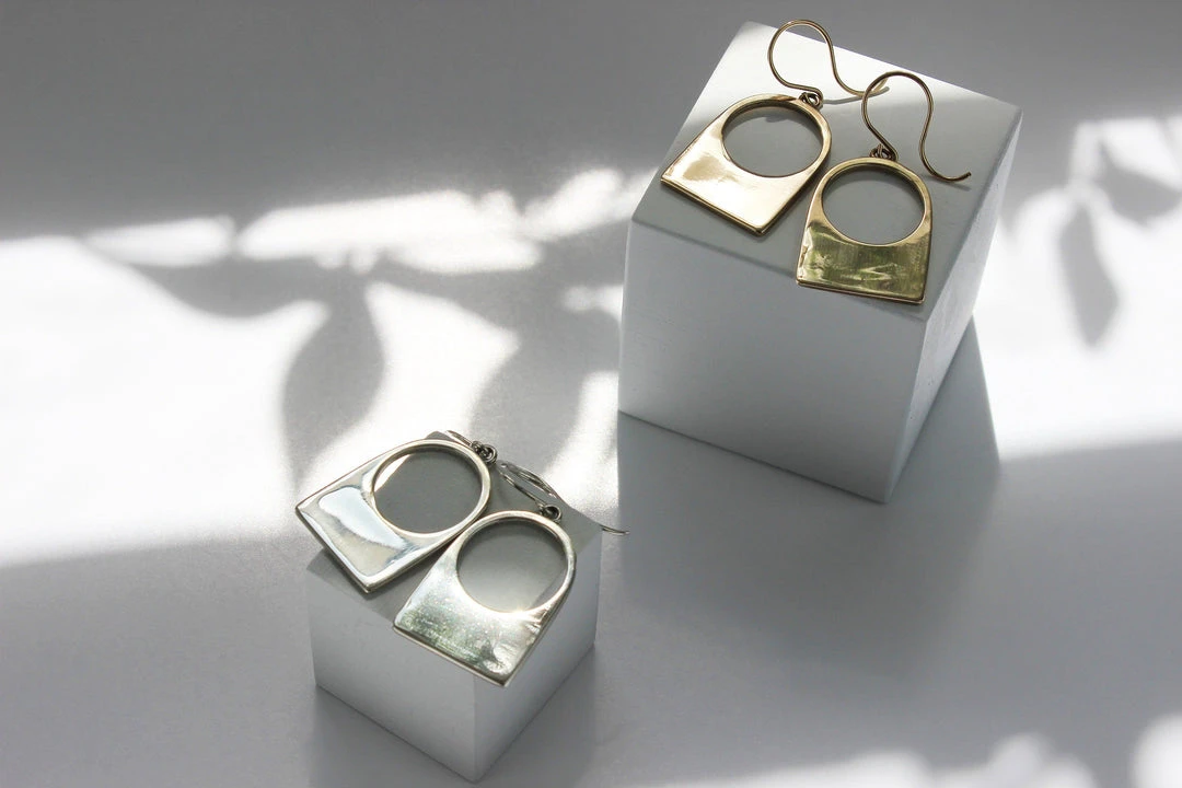 L.Greenwalt Jewelry Contour Earrings 5 L.Greenwalt Jewelry Contour Earrings