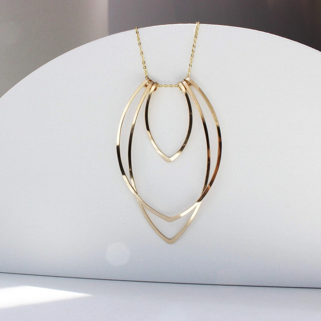 L.Greenwalt Jewelry Flame Necklace - Large Best Sellers 4 L.Greenwalt Jewelry Flame Necklace - Large Best Sellers