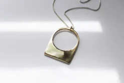 L.Greenwalt Jewelry Contour Necklace 18 L.Greenwalt Jewelry Contour Necklace