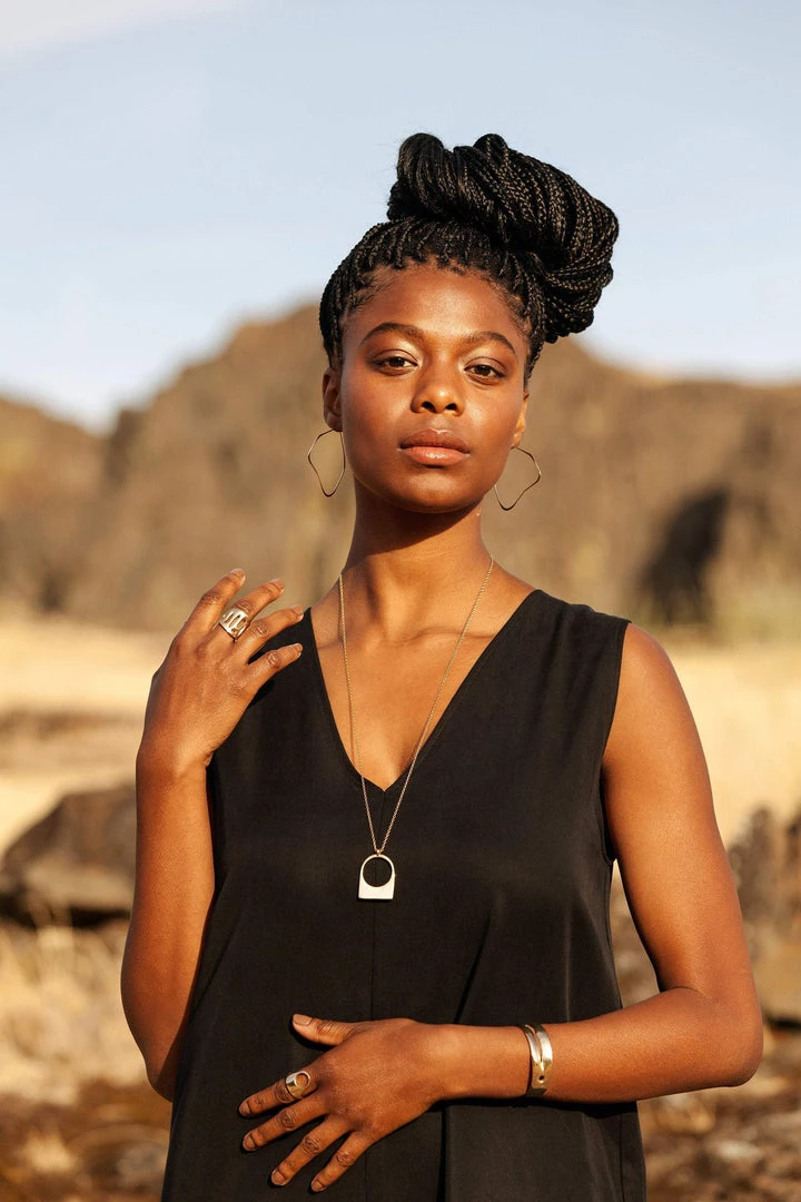 L.Greenwalt Jewelry Contour Necklace - Small 5 L.Greenwalt Jewelry Contour Necklace - Small