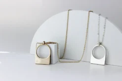 L.Greenwalt Jewelry Contour Necklace - Small 12 L.Greenwalt Jewelry Contour Necklace - Small