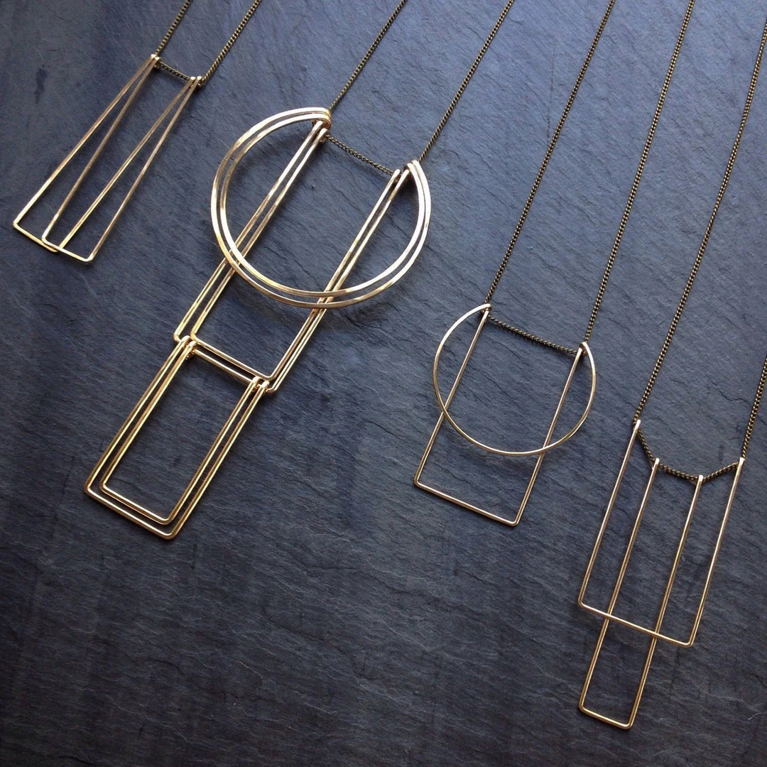 L.Greenwalt Jewelry Full Deco Necklace - Large Best Sellers 5 L.Greenwalt Jewelry Full Deco Necklace - Large Best Sellers