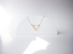 L.Greenwalt Jewelry Acute Triangle Necklace