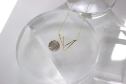 L.Greenwalt Jewelry Acute Triangle Necklace