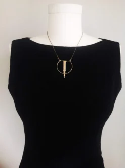 L.Greenwalt Jewelry Handcrafted Crescent Cascade Necklace 12 L.Greenwalt Jewelry Handcrafted Crescent Cascade Necklace