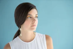 L.Greenwalt Jewelry Saturnia Earrings - Long