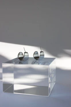 L.Greenwalt Jewelry Euphorbia Hoop Earrings