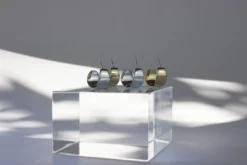 L.Greenwalt Jewelry Euphorbia Hoop Earrings