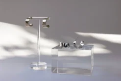 L.Greenwalt Jewelry Euphorbia Hoop Earrings