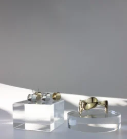 L.Greenwalt Jewelry Euphorbia Hoop Earrings