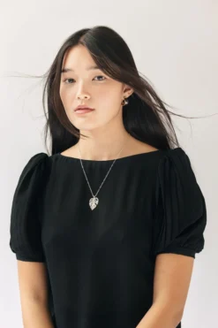 L.Greenwalt Jewelry Best Sellers Monstera Necklace