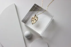 L.Greenwalt Jewelry Best Sellers Monstera Necklace