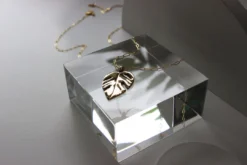 L.Greenwalt Jewelry Best Sellers Monstera Necklace