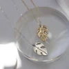 L.Greenwalt Jewelry Best Sellers Monstera Necklace