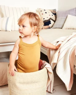 Minna Lidded Palm Basket