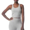 Synergy Organic Clothing Lighten Tank - Heather Gray