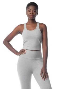 Synergy Organic Clothing Lighten Tank - Heather Gray
