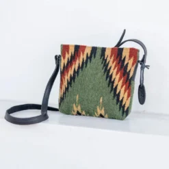 MZ Fair Trade Lightning + Pine Wool Crossbody Bag Accessories