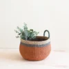 LIKHÂ Coral Tabletop Basket With Handles