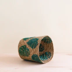 LIKHÂ Monstera Soft Planter Basket Home Goods