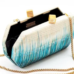 LIKHÂ Teal Clutch Bag Accessories