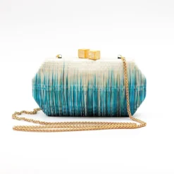LIKHÂ Teal Clutch Bag Accessories