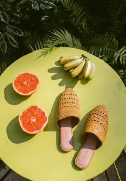 Salt & Umber Best Sellers Lily Mule - Mustard 23 Salt & Umber Best Sellers Lily Mule - Mustard