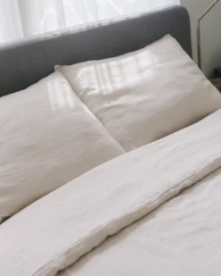 Creative Women Home Goods Natural Chambray Linen Duvet Cover Set 17 Creative Women Home Goods Natural Chambray Linen Duvet Cover Set