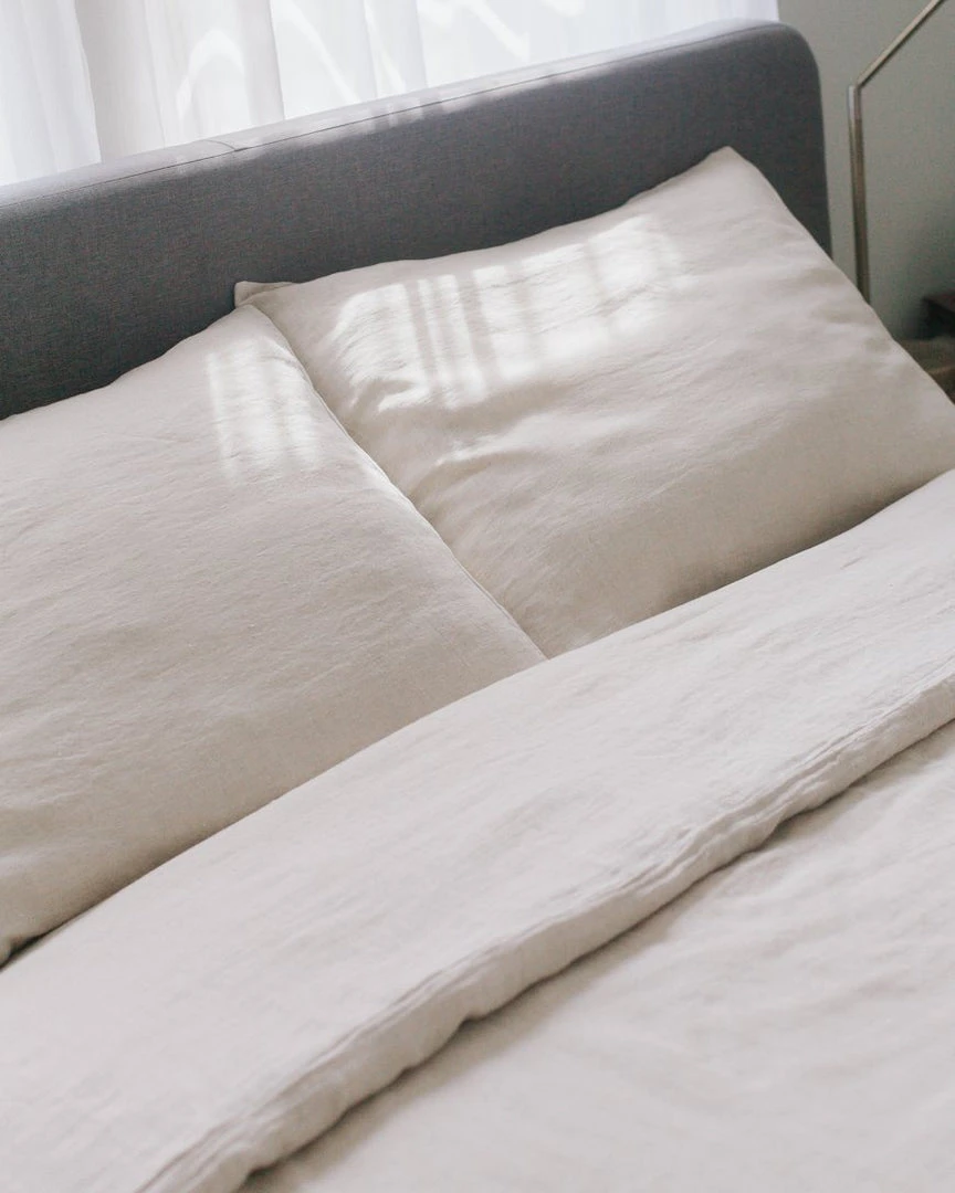 Creative Women Home Goods Natural Chambray Linen Duvet Cover Set 9 Creative Women Home Goods Natural Chambray Linen Duvet Cover Set