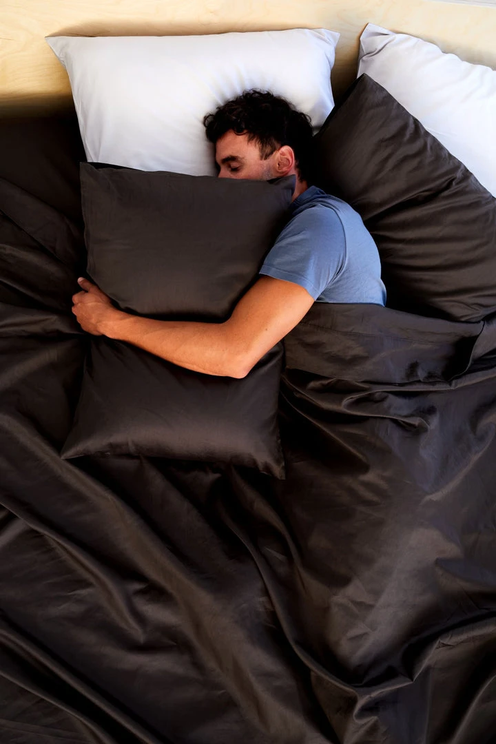 Looma Sateen Sheet Set - Charcoal 6 Looma Sateen Sheet Set - Charcoal