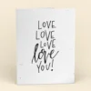 Cute Root Love Love Love Plantable Cards - 10 Pack Greeting Cards 2 Cute Root Love Love Love Plantable Cards - 10 Pack Greeting Cards