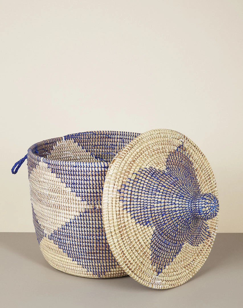 Mbare Low Patterned Hamper Basket Home Goods 5 Mbare Low Patterned Hamper Basket Home Goods