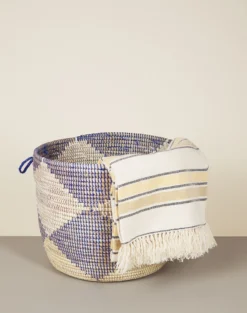 Mbare Low Patterned Hamper Basket Home Goods 12 Mbare Low Patterned Hamper Basket Home Goods