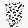 Lucky Bug Clothing Baby's Essential Bamboo Cow Onesie