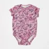 Lucky Bug Clothing Kids' + Baby Baby's Essential Bamboo Rose Onesie 1 Lucky Bug Clothing Kids' + Baby Baby's Essential Bamboo Rose Onesie