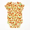 Lucky Bug Clothing Made In USA Baby's Essential Bamboo Tomato Onesie
