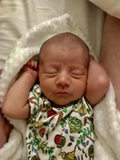 Lucky Bug Clothing Baby's Essential Bamboo Veggie Garden Onesie Kids' + Baby