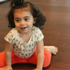 Lucky Bug Clothing Kids' + Baby Kids' Essential Bamboo Stretch Tomato Leggings