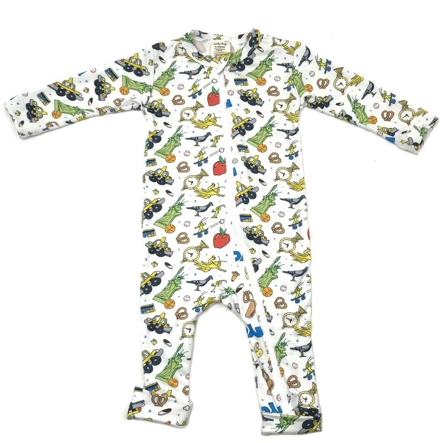 Lucky Bug Clothing Best Sellers Baby's Everyday Bamboo Long Sleeve Playsuit 6 Lucky Bug Clothing Best Sellers Baby's Everyday Bamboo Long Sleeve Playsuit